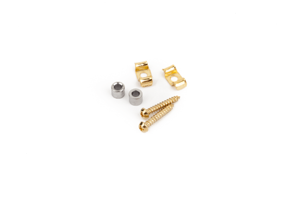 Fender® Vintage-Style Stratocaster® String Guides (Set of 2) (Gold)