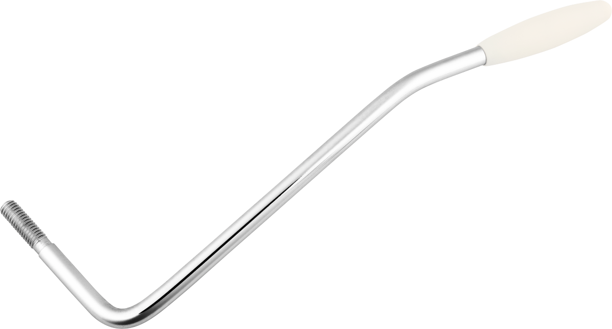 Fender® Tremolo Arm, Left-Handed Standard/Player Strat®, Chrome w/Parchment Tip