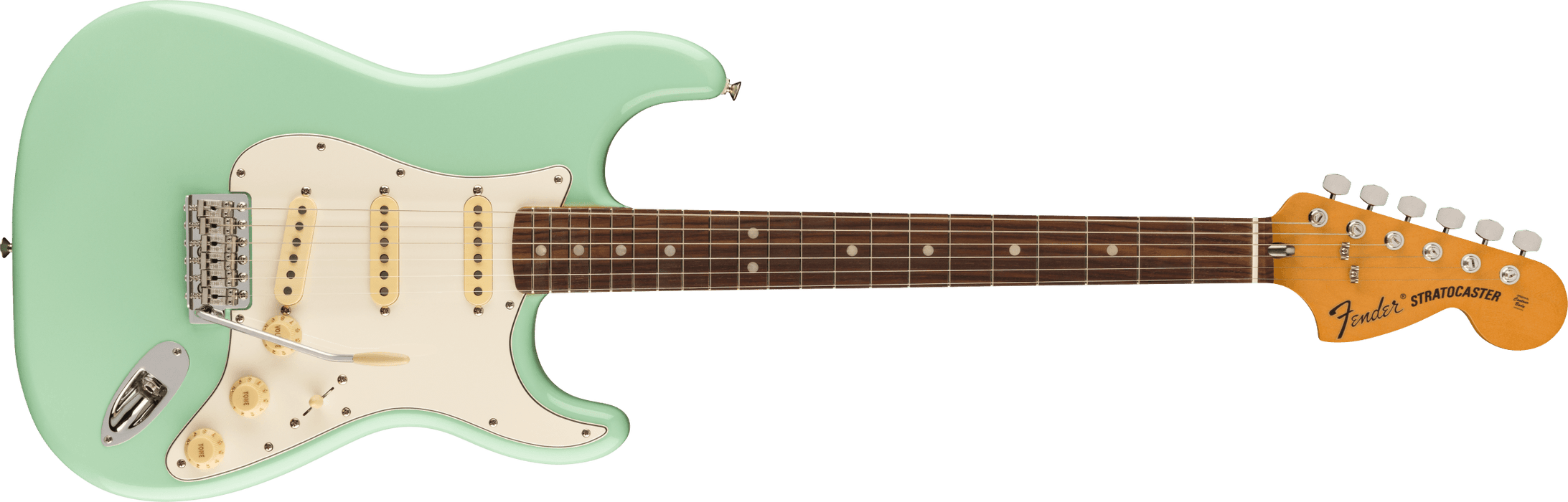 Fender Vintera® II '70s Stratocaster®, Rosewood Fingerboard, Surf Green - Guitar Warehouse