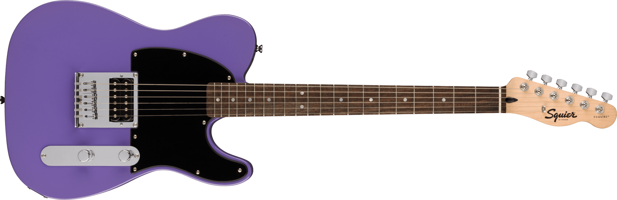 Fender Squier Sonic™ Esquire® H, Laurel Fingerboard, Black Pickguard, Ultraviolet - Guitar Warehouse