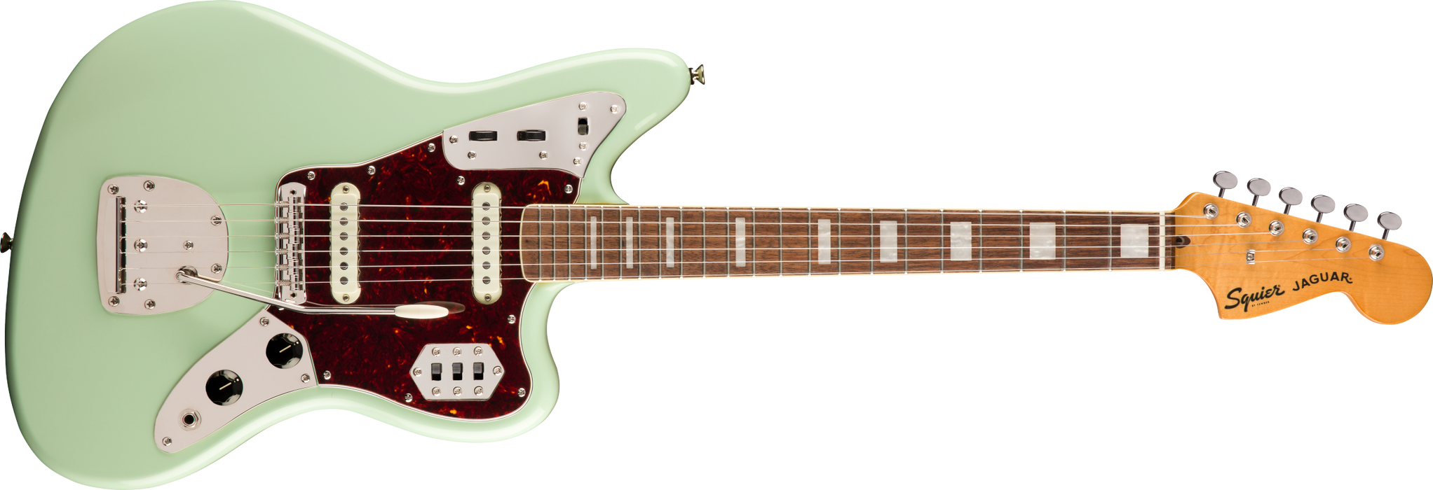 Fender Squier Classic Vibe '70s Jaguar®, Laurel Fingerboard, Surf Green