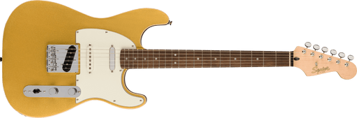 Fender Squier Paranormal Custom Nashville Stratocaster®, Laurel Fingerboard, Parchment Pickguard, Aztec Gold - Guitar Warehouse