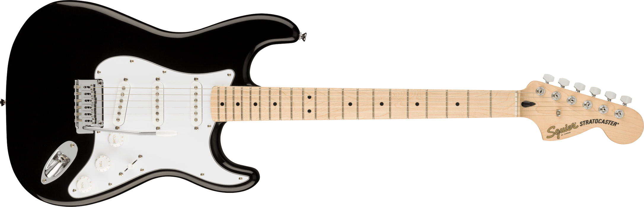 Fender Squier Affinity Series™ Stratocaster®, Maple Fingerboard, Black