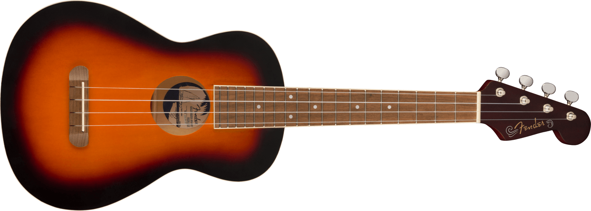 Avalon Tenor Ukulele, Walnut Fingerboard, 2-Color Sunburst - Guitar Warehouse