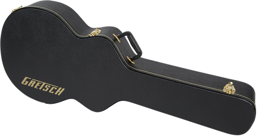 Gretsch G6241FT 16" Hollow Body Flat Top Hardshell Case - Black - Guitar Warehouse