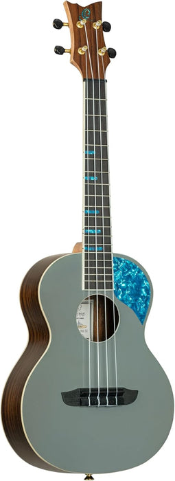 Ortega Guitars Tenor Ukulele Acoustic – Ghost Series – Including Gigbag – Spruce, Grey