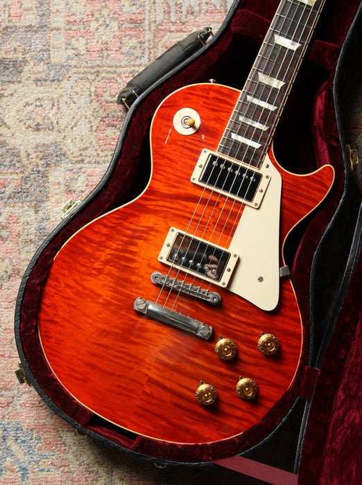Pre-Owned 2011 Gibson Custom Shop Les Paul - Long Island Iced Tea Burst - R9 VOS (1959) Reissue - Guitar Warehouse