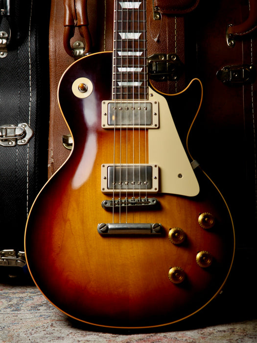 2017 Gibson Les Paul Custom Shop R8 1958 Historic Re-issue - Bourbon Burst - VOS