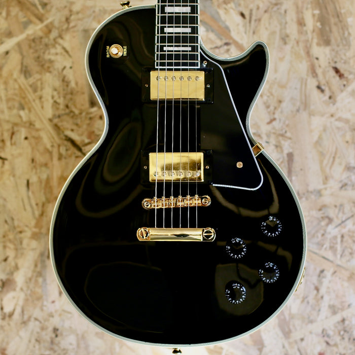 2020 Epiphone Les Paul Custom Ebony w/Hardcase - Pre-Owned