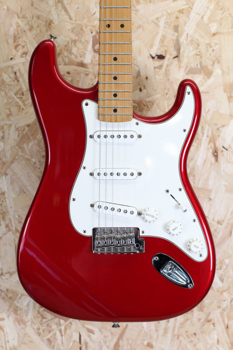 2008 Fender Stratocaster Standard in Candy Apple Red