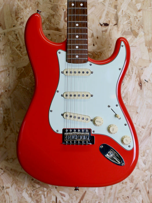 2014 Squier Classic Vibe Simon Neil Signature Stratocaster Fiesta Red - Pre-Owned