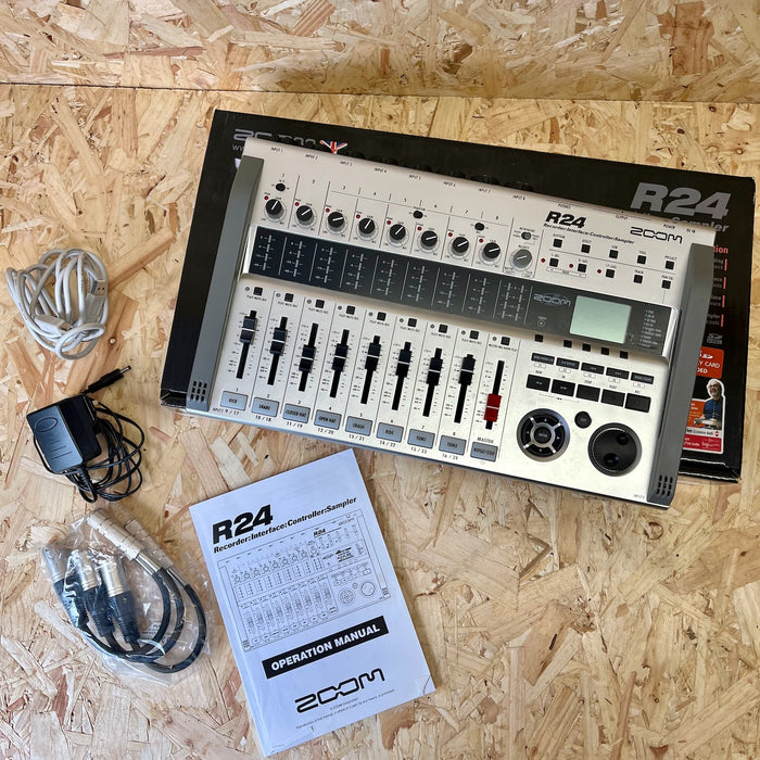 Zoom R24 USB Audio Interface 8 Track Recorder - Pre-owned