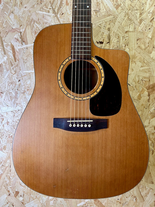 Simon & Patrick S&P 6 CW CEDAR Solid Top Electro Acoustic Guitar - Pre-owned