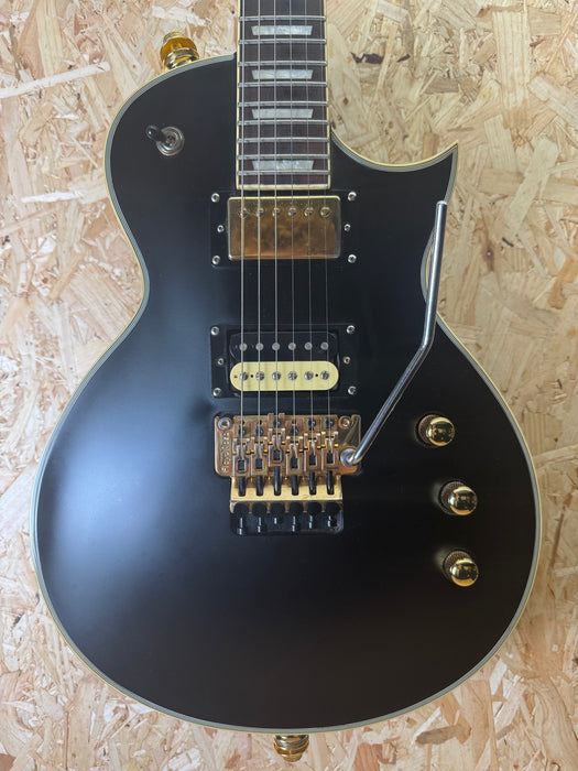 Harley Benton SC Custom Line FR Matte Black/Gold - Pre-Owned