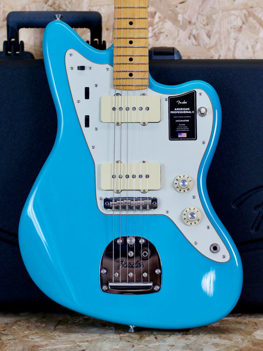 2021 Fender Jazzmaster Professional II in Miami Blue w/OHSC - Pre-owned
