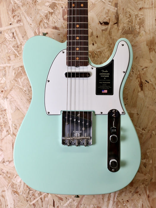 Fender American Vintage II 1963 Telecaster®, Rosewood Fingerboard, Surf Green - Pre-owned *As New - ON-HOLD