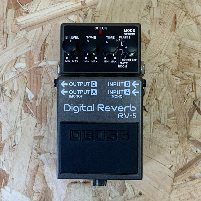 BOSS RV-5 Digital Reverb Pedal - Pre-owned