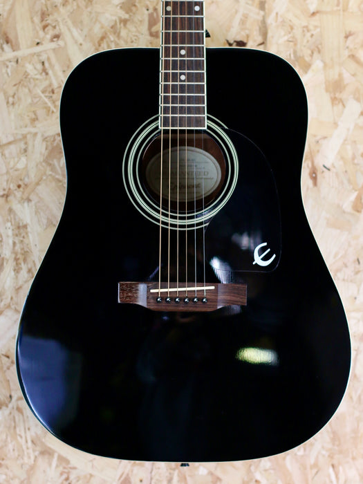 Epiphone DR-100 EB Dreadnought Acoustic in Black - Pre-owned