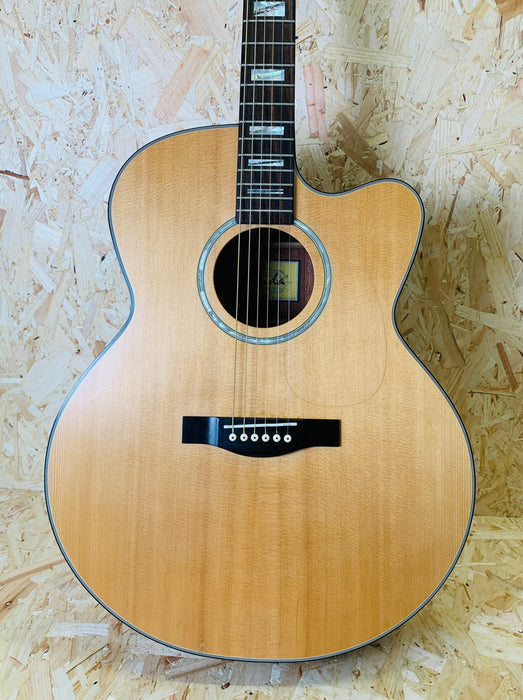 Pre-owned - Farida J-10CE OP Acousitc Guitar in Nautral 'Open Pore' Finish