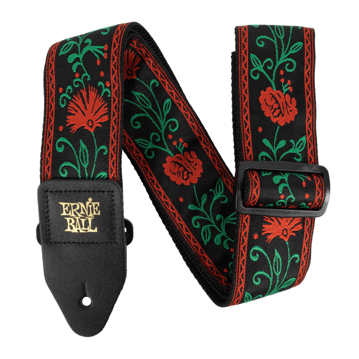Ernie Ball Jacquard Guitar Strap - Western rose