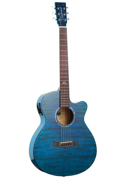 Tanglewood Azure TA4CEBL Super Folk Electro Acoustic - Blue