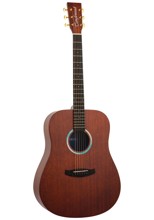 Tanglewood Elemental TE5BL Acoustic - Solid Top Mahogany - Dreadnought