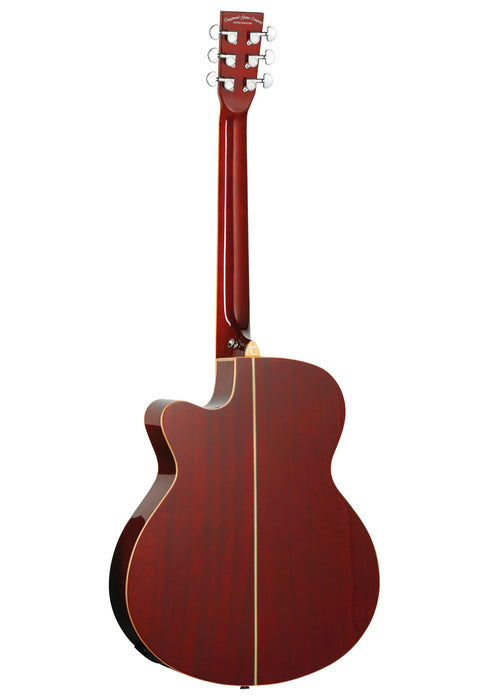 Tanglewood Winterleaf TW4CEBLB Super Folk Cutaway Electro-Acoustic Guitar