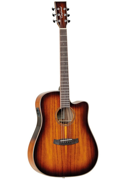 Tanglewood Winterleaf Cutaway Dreadnought Electro Acoustic TW5-E-KOA - Guitar Warehouse