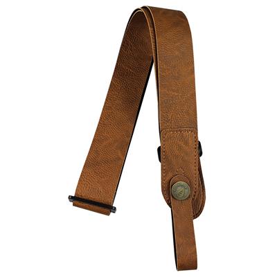 Ukulele Strap Ecostrap Premium 1.6" - Whiskey Brown - Guitar Warehouse