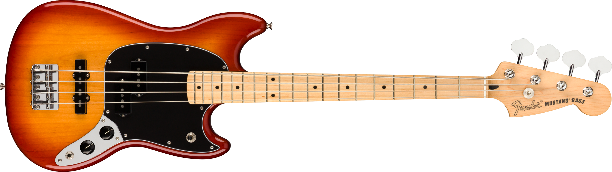 Fender Player Mustang® Bass PJ - Sienna Sunburst - Guitar Warehouse