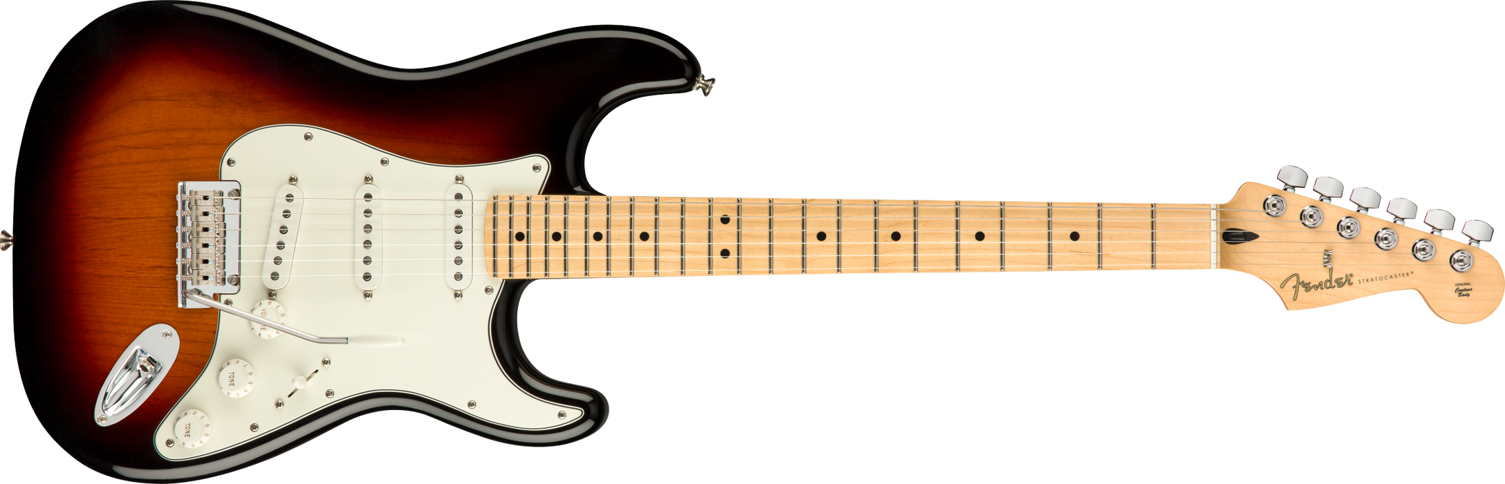 Fender Player Stratocaster®, Maple Fingerboard, 3-Color Sunburst - Guitar Warehouse