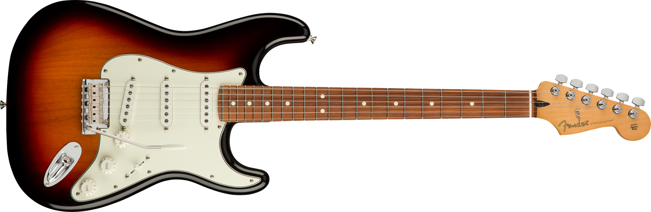Fender Player Stratocaster®, Pau Ferro Fingerboard, 3-Color Sunburst - Guitar Warehouse