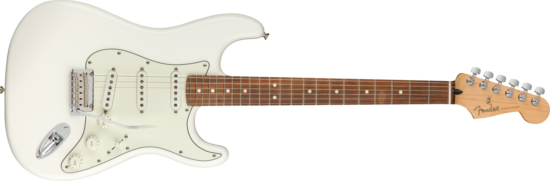 Fender Player Stratocaster w/Pau Ferro Fingerboard - Polar White - Guitar Warehouse
