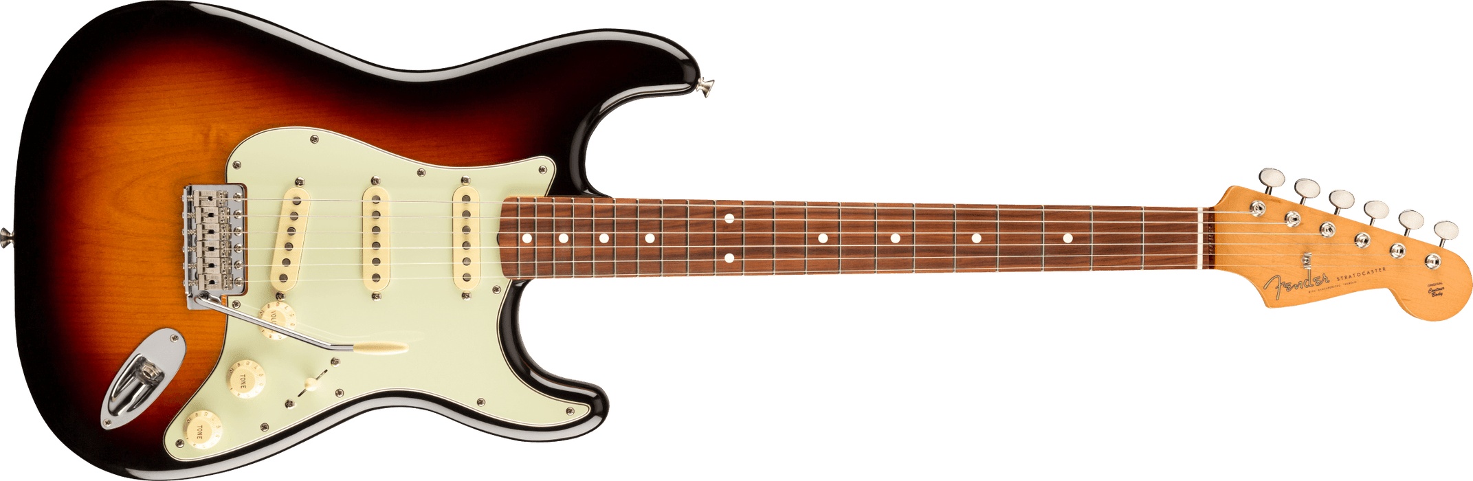 Fender Vintera '60s Stratocaster, Pau Ferro Fingerboard, 3-Color Sunburst - Guitar Warehouse