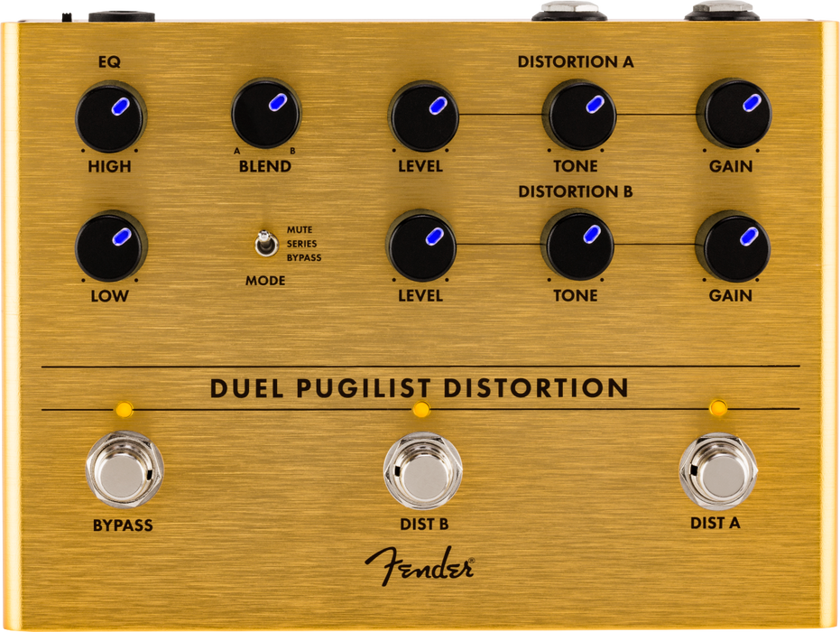 Fender Duel Pugilist Distortion Pedal - Guitar Warehouse