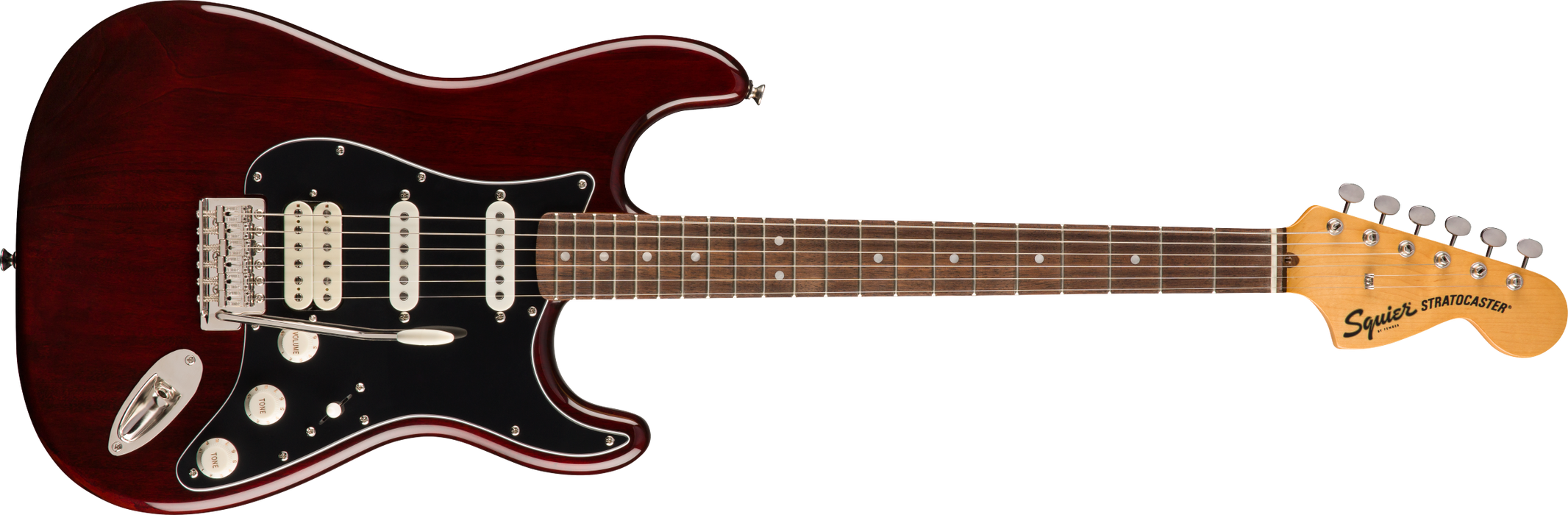 Fender Squier Classic Vibe '70s Stratocaster® HSS, Laurel Fingerboard, Walnut - Guitar Warehouse