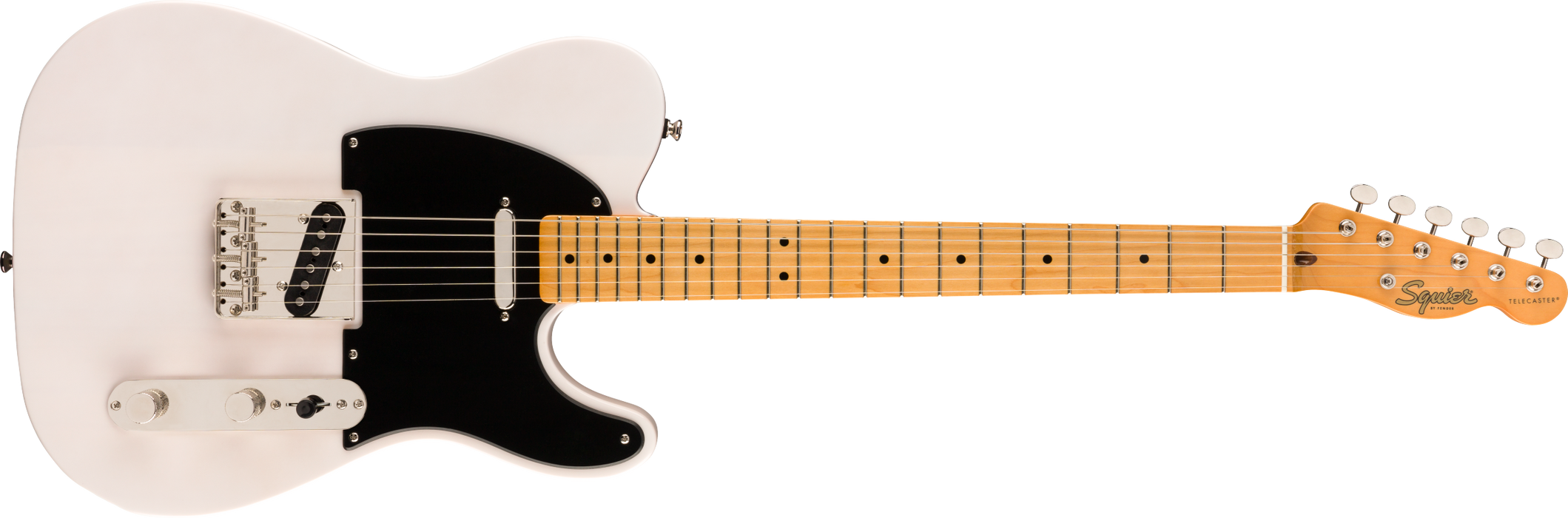 Fender Squier Classic Vibe '50s Telecaster®, Maple Fingerboard, White Blonde - Guitar Warehouse