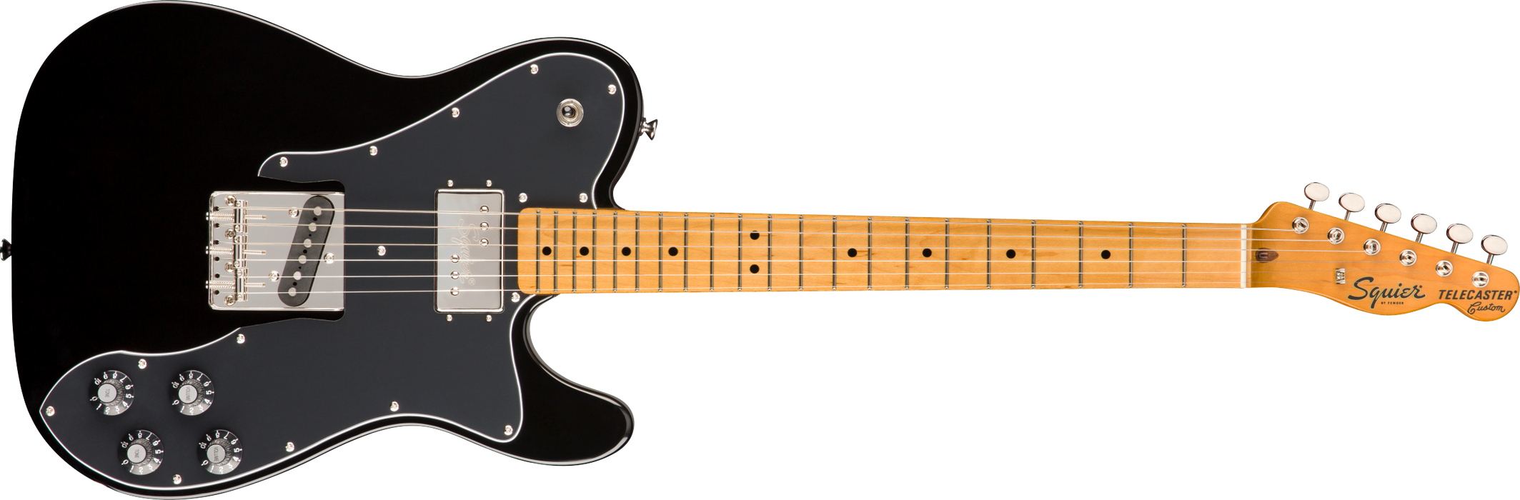 Fender Squier Classic Vibe '70s Telecaster® Custom, Maple Fingerboard, Black - Guitar Warehouse