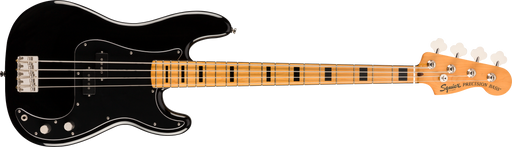 Fender Squier Classic Vibe '70s Precision Bass®, Maple Fingerboard, Black - Guitar Warehouse