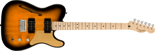 Fender Squier Paranormal Cabronita Telecaster® Thinline, Maple Fingerboard, Gold Anodized Pickguard, 2-Color Sunburst - Guitar Warehouse