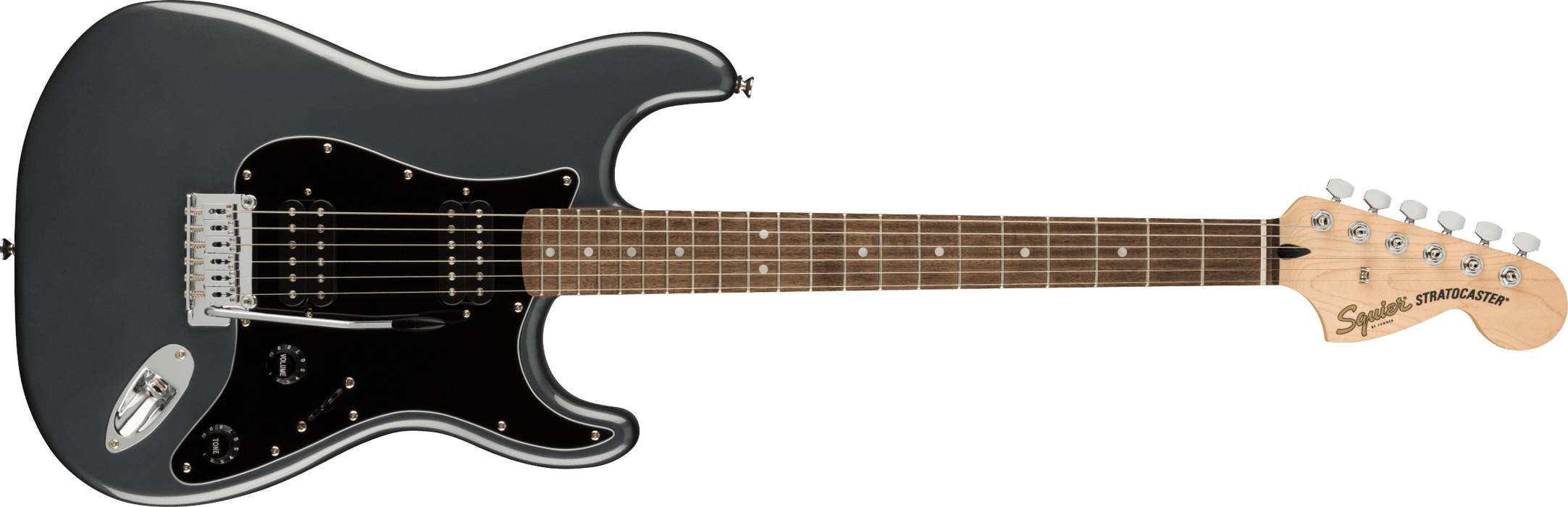 Fender Squier Affinity Stratocaster HH Charcoal Frost Metallic - Guitar Warehouse