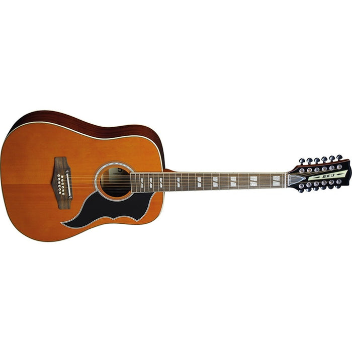 Eko Ranger 12 String VR Natural Stain Guitar - Spruce Top - Guitar Warehouse