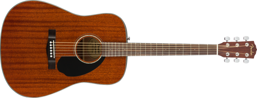 Fender CD-60S Dreadnought, Walnut Fingerboard, All-Mahogany - Guitar Warehouse