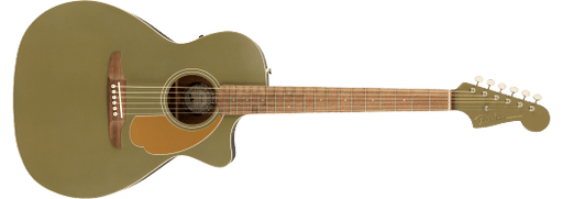 Fender Newporter Player, Acoustic Guitar Walnut Fingerboard, Olive Satin - Guitar Warehouse