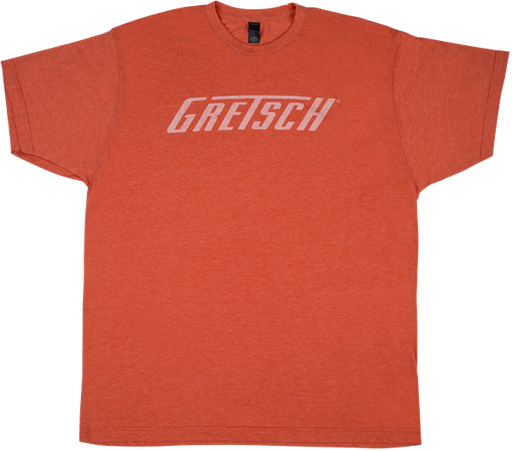 Gretsch® Logo T-Shirt, Heather Orange - Guitar Warehouse