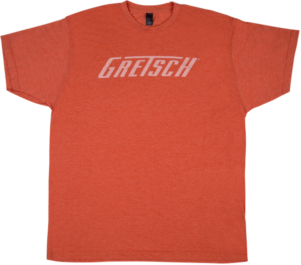 Gretsch® Logo T-Shirt, Heather Orange - Guitar Warehouse