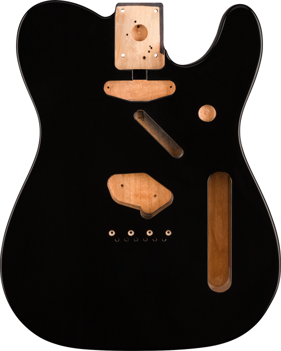 Fender Classic Series 60's Telecaster® SS Alder Body Vintage Bridge Mount, Black - Guitar Warehouse