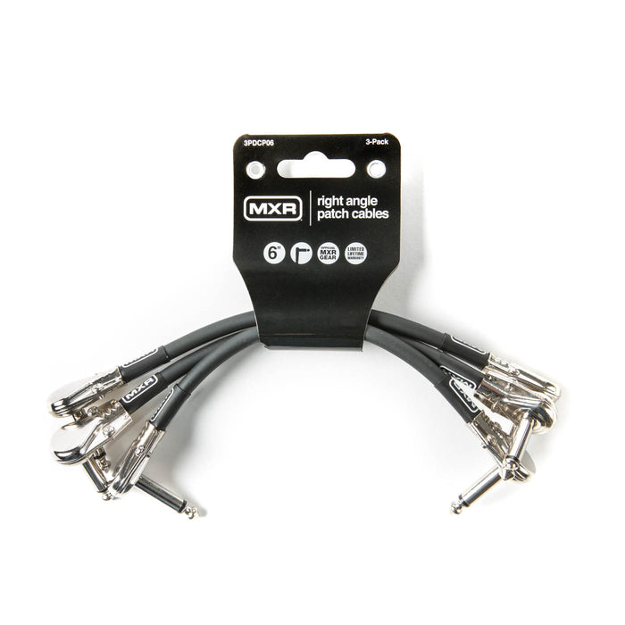 MXR® PATCH CABLE 3-PACK 3PDCP06 PEDALBOARD CABLE KIT - Guitar Warehouse