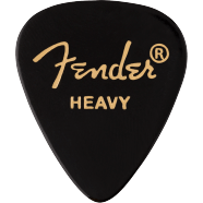 351 Shape Premium Picks, Heavy, Black, 12 Count - Guitar Warehouse