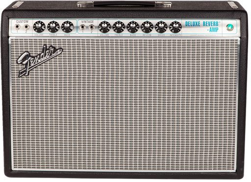 Fender ’68 Custom Deluxe Reverb® 22w Valve Amp 230V UK - Guitar Warehouse
